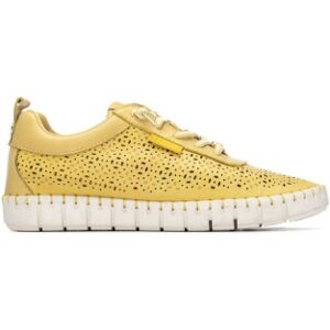 Carmela für Damen. 16309908-AMARILLO Leder Turnschuhe 163099 gelb (35), Wohnung, Schnürsenkel, Lässig Carmela für Damen. 16309908-AMARILLO Leder Turnschuhe 163099 gelb (35), Wohnung, Schnürsenkel, Lässig