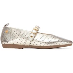Carmela für Damen. 16314204-ORO Leder Ballerinas 163142 gold (39), Wohnung, Schnalle, Lässig Carmela für Damen. 16314204-ORO Leder Ballerinas 163142 gold (39), Wohnung, Schnalle, Lässig