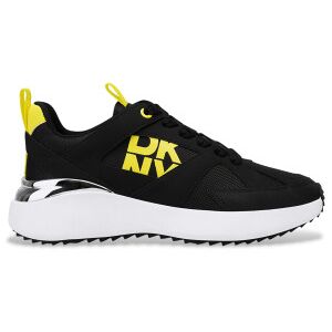 DKNY für Damen. K1500326 Freizeitschuhe schwarz (41), Stoff, Wohnung, Schnürsenkel, Lässig DKNY für Damen. K1500326 Freizeitschuhe schwarz (41), Stoff, Wohnung, Schnürsenkel, Lässig
