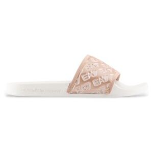 EA7 Unisex. 7X000109_AF15125 Flip Flops All Over Logo Weiß (35), Schwarz, Wohnung, Keine, Lässig, Strandbekleidung EA7 Unisex. 7X000109_AF15125 Flip Flops All Over Logo Weiß (35), Schwarz, Wohnung, Keine, Lässig, Strandbekleidung