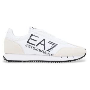 EA7 Unisex. 7X000541_AF18609 Vintage Turnschuhe Weiß (39 1/3), Schwarz, Stoff, Wohnung, Schnürsenkel, Sportlich EA7 Unisex. 7X000541_AF18609 Vintage Turnschuhe Weiß (39 1/3), Schwarz, Stoff, Wohnung, Schnürsenkel, Sportlich