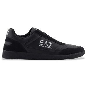 EA7 Unisex. 7X000406_AF19827 Heritage Leder Sneakers schwarz (39 1/3), Wohnung, Schnürsenkel, Lässig EA7 Unisex. 7X000406_AF19827 Heritage Leder Sneakers schwarz (39 1/3), Wohnung, Schnürsenkel, Lässig