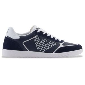 EA7 Unisex. 7X000405_AF19826 Heritage Eagle Leder Turnschuhe schwarz (38), Wohnung, Schnürsenkel, Lässig EA7 Unisex. 7X000405_AF19826 Heritage Eagle Leder Turnschuhe schwarz (38), Wohnung, Schnürsenkel, Lässig