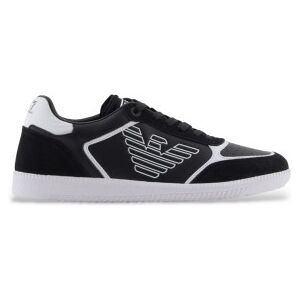 EA7 Unisex. 7X000405_AF19826 Heritage Eagle Leder Turnschuhe Schwarz (35 1/3), Wohnung, 1 bis 3 cm, Schnürsenkel, Lässig, Sportlich EA7 Unisex. 7X000405_AF19826 Heritage Eagle Leder Turnschuhe Schwarz (35 1/3), Wohnung, 1 bis 3 cm, Schnürsenkel, Lässig, Sportlich