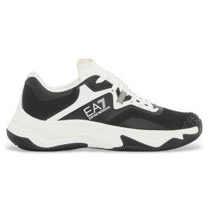 EA7 Unisex. X8X248_XK445 Turnschuhe Hard schwarz (41 1/3), Wohnung, Schnürsenkel, Lässig, Sportlich, Tennis/Padel, Multisport EA7 Unisex. X8X248_XK445 Turnschuhe Hard schwarz (41 1/3), Wohnung, Schnürsenkel, Lässig, Sportlich, Tennis/Padel, Multisport