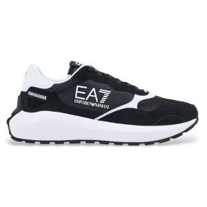 EA7 für Herren. 7X000341_AF18616 Wader Sneakers schwarz (38 2/3), Stoff, Wohnung, Schnürsenkel, Lässig EA7 für Herren. 7X000341_AF18616 Wader Sneakers schwarz (38 2/3), Stoff, Wohnung, Schnürsenkel, Lässig