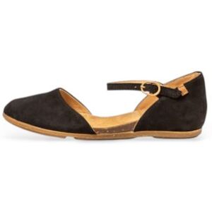 El Naturalista für Damen. 2ND545010005_001 Leder Sandalen Nd54 Stella schwarz (38), Wohnung, Schnalle, Lässig El Naturalista für Damen. 2ND545010005_001 Leder Sandalen Nd54 Stella schwarz (38), Wohnung, Schnalle, Lässig