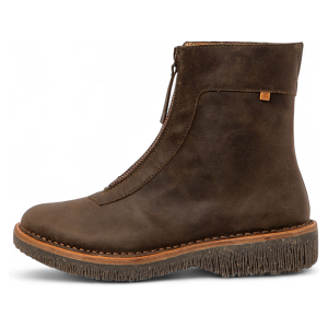 El Naturalista für Damen. 255813220005_0G3 Braune Lederstiefeletten N5581 (38), Wohnung, Reißverschluss, Lässig El Naturalista für Damen. 255813220005_0G3 Braune Lederstiefeletten N5581 (38), Wohnung, Reißverschluss, Lässig