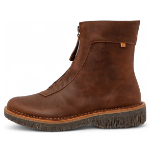 El Naturalista für Damen. 255813560005_012 Braune Lederstiefeletten N5581 (37), Wohnung, Reißverschluss, Lässig El Naturalista für Damen. 255813560005_012 Braune Lederstiefeletten N5581 (37), Wohnung, Reißverschluss, Lässig