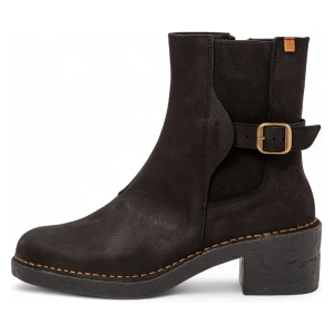 El Naturalista für Damen. 256691101005_001 Lederstiefeletten N5669 schwarz (41), 3 bis 5 cm, Reißverschluss, Lässig El Naturalista für Damen. 256691101005_001 Lederstiefeletten N5669 schwarz (41), 3 bis 5 cm, Reißverschluss, Lässig