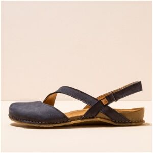 El Naturalista für Damen. 2581311NF005_0B0 Leder-Sandalen N5813 Panglao blau (37), Wohnung, 1 bis 3 cm El Naturalista für Damen. 2581311NF005_0B0 Leder-Sandalen N5813 Panglao blau (37), Wohnung, 1 bis 3 cm