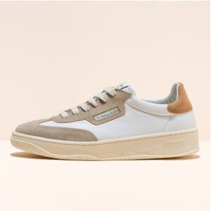 El Naturalista Unisex. 258411117005_017 Leder Turnschuhe N5841 Multi Material weiß (43), Stoff, Wohnung, 1 bis 3 cm, Schnürsenkel, Lässig El Naturalista Unisex. 258411117005_017 Leder Turnschuhe N5841 Multi Material weiß (43), Stoff, Wohnung, 1 bis 3 cm, Schnürsenkel, Lässig