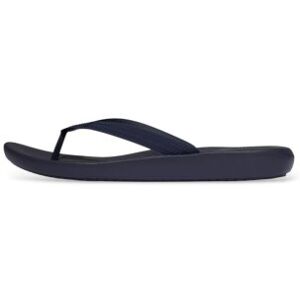 Fitflop für Herren. A6Q-399 Chanclas iQushion Textured-Strap marineblau (44), Wohnung, Keine, Lässig, Strandbekleidung Fitflop für Herren. A6Q-399 Chanclas iQushion Textured-Strap marineblau (44), Wohnung, Keine, Lässig, Strandbekleidung