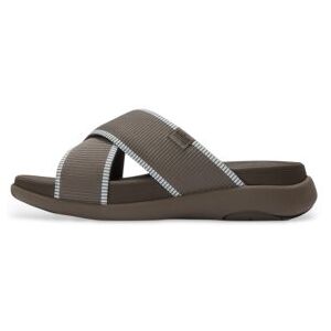 Fitflop für Herren. A1Z-D73 Sandalias F-Mode Go Water-Resistant Webbing Cross grün (44), Wohnung, Keine, Lässig Fitflop für Herren. A1Z-D73 Sandalias F-Mode Go Water-Resistant Webbing Cross grün (44), Wohnung, Keine, Lässig