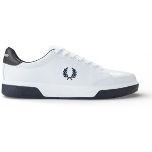 Fred Perry für Herren. B2314-100 Leder Turnschuhe B301 weiß (43), Wohnung, Schnürsenkel, Lässig Fred Perry für Herren. B2314-100 Leder Turnschuhe B301 weiß (43), Wohnung, Schnürsenkel, Lässig