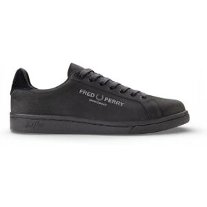 Fred Perry für Herren. B2301-220 Leder Turnschuhe B721 schwarz (42), Wohnung, Schnürsenkel, Lässig Fred Perry für Herren. B2301-220 Leder Turnschuhe B721 schwarz (42), Wohnung, Schnürsenkel, Lässig