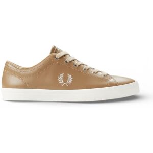Fred Perry für Herren. B1306-363 Leder Turnschuhe Baseline braun (45), Wohnung, Schnürsenkel, Lässig Fred Perry für Herren. B1306-363 Leder Turnschuhe Baseline braun (45), Wohnung, Schnürsenkel, Lässig