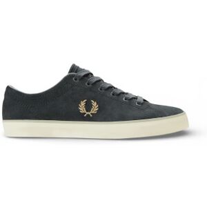 Fred Perry für Herren. B2330-297 Baseline Leder Sneakers schwarz (43), Wohnung, Schnürsenkel, Lässig Fred Perry für Herren. B2330-297 Baseline Leder Sneakers schwarz (43), Wohnung, Schnürsenkel, Lässig