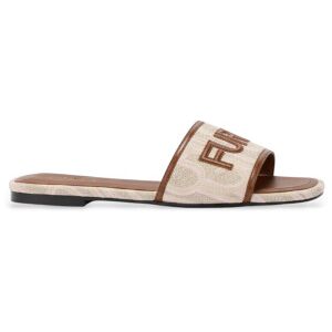 Furla für Damen. YL55BRE-BX4556 Brezza Sandalen aus braunem Leder (38), Wohnung, Keine, Lässig Furla für Damen. YL55BRE-BX4556 Brezza Sandalen aus braunem Leder (38), Wohnung, Keine, Lässig