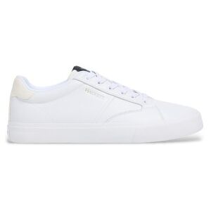 Hackett London für Herren. HMS200066 Blake Adventure Leder Turnschuhe weiß (43), Wohnung, Schnürsenkel, Lässig Hackett London für Herren. HMS200066 Blake Adventure Leder Turnschuhe weiß (43), Wohnung, Schnürsenkel, Lässig