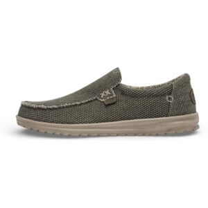 HeyDude für Herren. HD40124 Turnschuhe Mikka Geflochten grün (40), Stoff, Wohnung, Keine, Lässig HeyDude für Herren. HD40124 Turnschuhe Mikka Geflochten grün (40), Stoff, Wohnung, Keine, Lässig