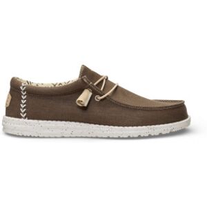 HeyDude für Herren. HD40700 Turnschuhe Wally Stretch Canvas braun (40), Stoff, Wohnung, Schnürsenkel, Lässig HeyDude für Herren. HD40700 Turnschuhe Wally Stretch Canvas braun (40), Stoff, Wohnung, Schnürsenkel, Lässig