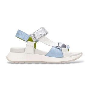 Hispanitas für Damen. CHV264807 Sandalen Ambar off-white (41), Leder, Weiß, Blau, 3 bis 5 cm, Klettverschluss, Lässig Hispanitas für Damen. CHV264807 Sandalen Ambar off-white (41), Leder, Weiß, Blau, 3 bis 5 cm, Klettverschluss, Lässig