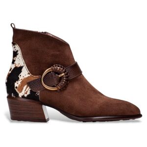 Hispanitas für Damen. ZPI254256 Braune Verona Lederstiefeletten (36), 3 bis 5 cm, Reißverschluss, Lässig Hispanitas für Damen. ZPI254256 Braune Verona Lederstiefeletten (36), 3 bis 5 cm, Reißverschluss, Lässig