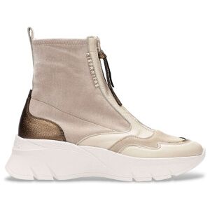 Hispanitas für Damen. HI243628 Beige Lederturnschuhe (39), 3 bis 5 cm, Reißverschluss, Lässig Hispanitas für Damen. HI243628 Beige Lederturnschuhe (39), 3 bis 5 cm, Reißverschluss, Lässig