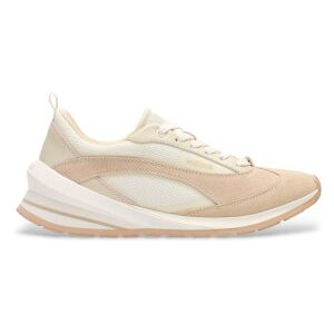 HOFF für Damen. 22565401 Seven Runner Beige Leder Turnschuhe (40), Wohnung, Schnürsenkel, Lässig HOFF für Damen. 22565401 Seven Runner Beige Leder Turnschuhe (40), Wohnung, Schnürsenkel, Lässig