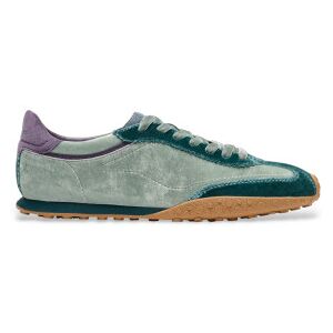 HOFF für Damen. 12661013 Grüne Samtleder-Sneakers (41), Wohnung, Schnürsenkel, Lässig HOFF für Damen. 12661013 Grüne Samtleder-Sneakers (41), Wohnung, Schnürsenkel, Lässig