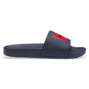 HUGO für Herren. 50548061 Flip-Flops mit Logo auf dem marineblauen Riemen (39), Wohnung, Keine, Strandbekleidung HUGO für Herren. 50548061 Flip-Flops mit Logo auf dem marineblauen Riemen (39), Wohnung, Keine, Strandbekleidung