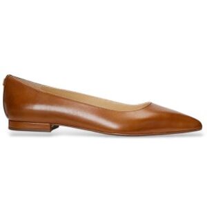 Lauren Ralph Lauren für Damen. 802862706002 Londyn braune Leder-Ballerinas (38), Wohnung, Keine, Lässig Lauren Ralph Lauren für Damen. 802862706002 Londyn braune Leder-Ballerinas (38), Wohnung, Keine, Lässig