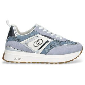 Liu Jo für Damen. BA6007PX878S4079 Turnschuhe Maxi Wonder 97 floral blau (38), Leder, 3 bis 5 cm, Schnürsenkel, Lässig Liu Jo für Damen. BA6007PX878S4079 Turnschuhe Maxi Wonder 97 floral blau (38), Leder, 3 bis 5 cm, Schnürsenkel, Lässig