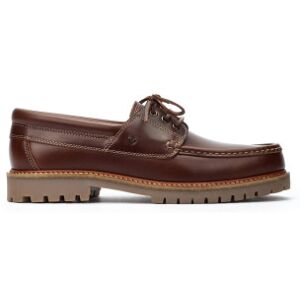 Martinelli für Herren. C014-2980PY Glenmore Bootsschuhe aus braunem Leder (41), Wohnung, Schnürsenkel, Lässig, Klassisch Martinelli für Herren. C014-2980PY Glenmore Bootsschuhe aus braunem Leder (41), Wohnung, Schnürsenkel, Lässig, Klassisch