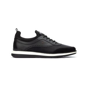 Martinelli für Herren. 1606-2733X Walden Leder Sneakers schwarz (42), Stoff, Wohnung, Schnürsenkel, Lässig Martinelli für Herren. 1606-2733X Walden Leder Sneakers schwarz (42), Stoff, Wohnung, Schnürsenkel, Lässig