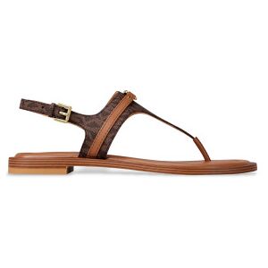 Michael Kors für Damen. 40S6MAFS1B Braune Mandy-Sandalen (36), Wohnung, Schnalle, Lässig Michael Kors für Damen. 40S6MAFS1B Braune Mandy-Sandalen (36), Wohnung, Schnalle, Lässig