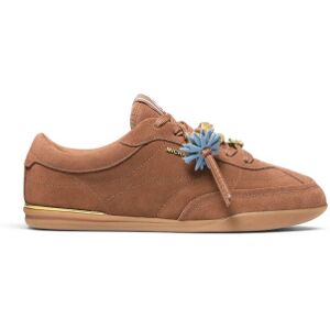Michael Kors für Damen. 43S6NOFS2S Nolan Ledersneaker mit Verzierungen braun (41), Wohnung, Schnürsenkel, Lässig Michael Kors für Damen. 43S6NOFS2S Nolan Ledersneaker mit Verzierungen braun (41), Wohnung, Schnürsenkel, Lässig