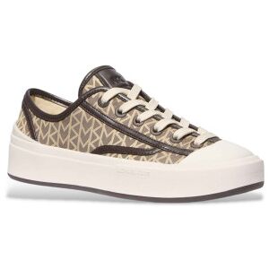 Michael Kors für Damen. 43T5JDFS1Y Turnschuhe Mk2000 Jacquard braun (36), Wohnung, Schnürsenkel, Lässig Michael Kors für Damen. 43T5JDFS1Y Turnschuhe Mk2000 Jacquard braun (36), Wohnung, Schnürsenkel, Lässig
