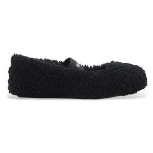 Moon Boot für Damen. 80D2400010 Schwarze Shearling Ballerinas (41), Leder, Wohnung, Keine, Lässig Moon Boot für Damen. 80D2400010 Schwarze Shearling Ballerinas (41), Leder, Wohnung, Keine, Lässig