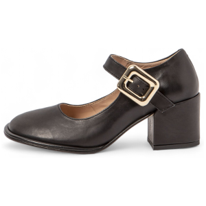 Neosens für Damen. 333731101003_001 Lederschuhe S3373 schwarz (41), 5 bis 8 cm, Schnalle, Lässig Neosens für Damen. 333731101003_001 Lederschuhe S3373 schwarz (41), 5 bis 8 cm, Schnalle, Lässig
