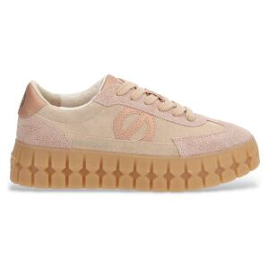 NO NAME für Damen. TNPSDB0 Beige Play Side Leder Turnschuhe (40), 3 bis 5 cm, Schnürsenkel, Lässig NO NAME für Damen. TNPSDB0 Beige Play Side Leder Turnschuhe (40), 3 bis 5 cm, Schnürsenkel, Lässig