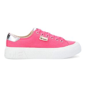 NO NAME für Damen. QNBCOD0 Canvas Turnschuhe aus recycelter Baumwolle Reset Sneaker rosa (38), Stoff, Wohnung, Schnürsenkel, Lässig NO NAME für Damen. QNBCOD0 Canvas Turnschuhe aus recycelter Baumwolle Reset Sneaker rosa (38), Stoff, Wohnung, Schnürsenkel, Lässig