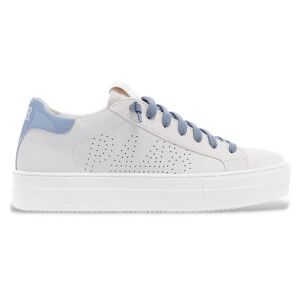 P448 für Damen. S25THEA2 Thea Leder Turnschuhe weiß (36), Wohnung, Schnürsenkel, Lässig P448 für Damen. S25THEA2 Thea Leder Turnschuhe weiß (36), Wohnung, Schnürsenkel, Lässig