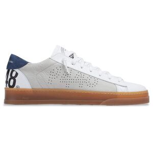P448 für Herren. F24JACKC Turnschuhe Jack C grau (41), Leder, Wohnung, Schnürsenkel, Lässig P448 für Herren. F24JACKC Turnschuhe Jack C grau (41), Leder, Wohnung, Schnürsenkel, Lässig
