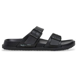 Pepe Jeans für Herren. PMS700011 Flip Flops Ocean Brand schwarz (44), Wohnung, Keine, Lässig, Strandbekleidung Pepe Jeans für Herren. PMS700011 Flip Flops Ocean Brand schwarz (44), Wohnung, Keine, Lässig, Strandbekleidung
