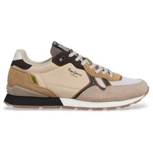 Pepe Jeans für Herren. PMS400029 Brit Back beige Hausschuhe (44), Stoff, Wohnung, Schnürsenkel, Lässig Pepe Jeans für Herren. PMS400029 Brit Back beige Hausschuhe (44), Stoff, Wohnung, Schnürsenkel, Lässig