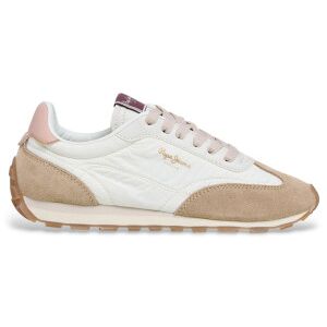 Pepe Jeans für Damen. PLS400030 Jane Subtle Sneakers weiß, beige (37), Wohnung, Schnürsenkel, Lässig Pepe Jeans für Damen. PLS400030 Jane Subtle Sneakers weiß, beige (37), Wohnung, Schnürsenkel, Lässig