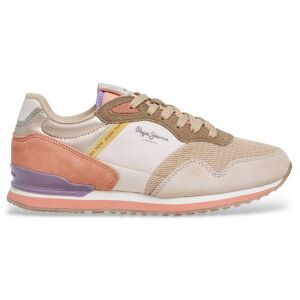 Pepe Jeans für Damen. PLS400025 London Sand mehrfarbige Hausschuhe (40), Wohnung, Schnürsenkel, Lässig Pepe Jeans für Damen. PLS400025 London Sand mehrfarbige Hausschuhe (40), Wohnung, Schnürsenkel, Lässig
