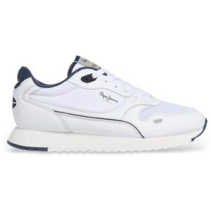Pepe Jeans für Herren. PMS400008 Turnschuhe Bexley One weiß (45), Wohnung, Schnürsenkel, Lässig Pepe Jeans für Herren. PMS400008 Turnschuhe Bexley One weiß (45), Wohnung, Schnürsenkel, Lässig
